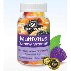 Nutrition Now MultiVites Gummy Vitamins Plus Immune Support, 120 Gummies, Nutrition Now