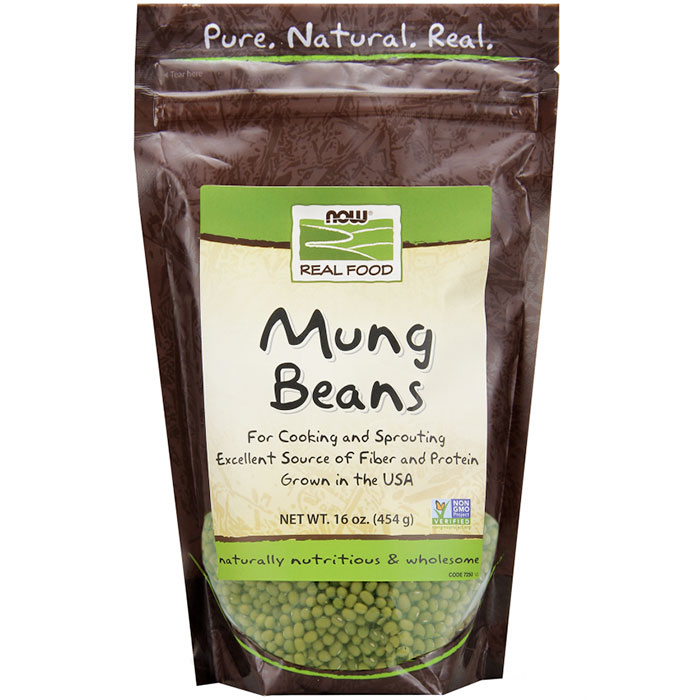NOW Foods Mung Beans, 1 lb, NOW Foods