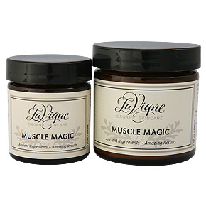 LaVigne Organic Skincare Muscle Magic Balm, 1.7 oz, LaVigne Organic Skincare