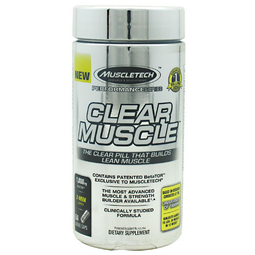 MuscleTech MuscleTech Clear Muscle, Advanced Muscle Builder, 84 Capsules