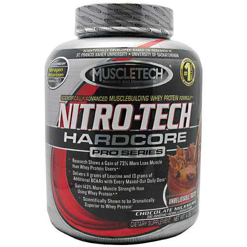 MuscleTech MuscleTech Nitro-Tech Hardcore Pro Series, 4 lb