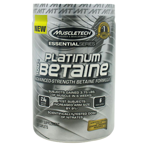 MuscleTech MuscleTech Platinum Betaine, 168 Caplets