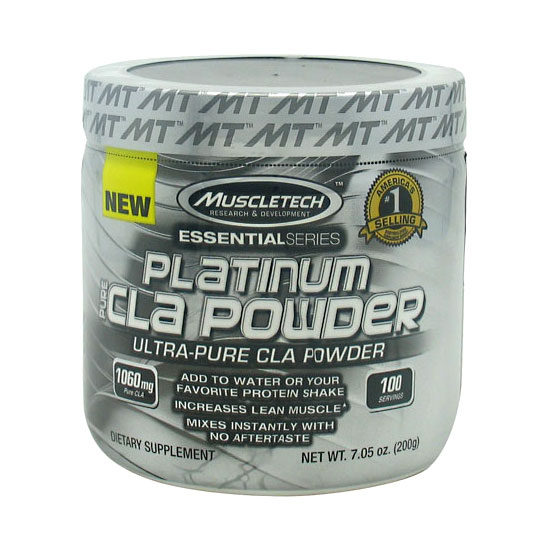 MuscleTech MuscleTech Platinum Pure CLA Powder, Unflavored, 7.05 oz (100 Servings)