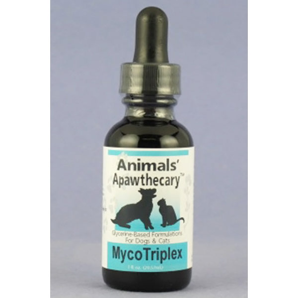 Animal Essentials Animals' Apawthecary Myco Triplex Liquid for Dogs & Cats (MycoTriplex), 1 oz, Animal Essentials