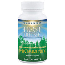Fungi Perfecti / Host Defense MyCommunity, Mushroom For Immune System, 60 Capsules, Fungi Perfecti / Host Defense