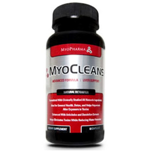 MyoPharma MyoCleanse, Natural Liver Detoxifier, 60 Capsules, MyoPharma