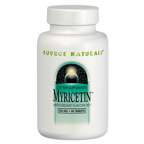 Source Naturals Myricetin 100mg 30 tabs from Source Naturals