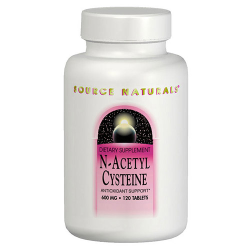 Source Naturals N-Acetyl Cysteine (NAC) 1000mg 60 tabs from Source Naturals