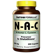 Jarrow Formulas NAC ( N-Acetyl-L-Cysteine ) 500mg 200 caps, Jarrow Formulas