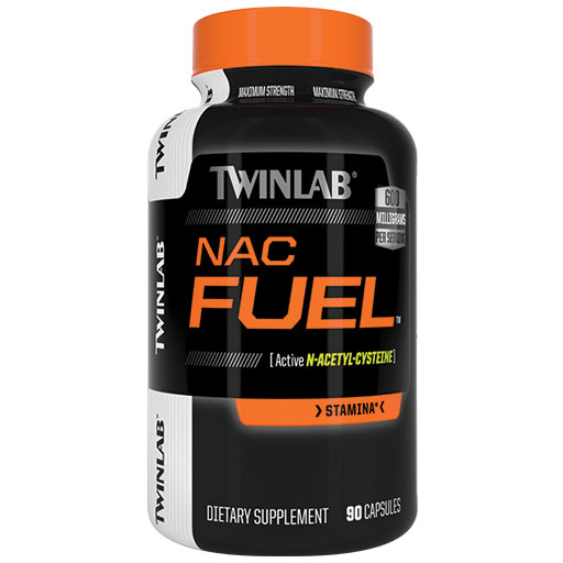 TwinLab NAC Fuel (N-Acetyl Cysteine), 90 Capsules, TwinLab
