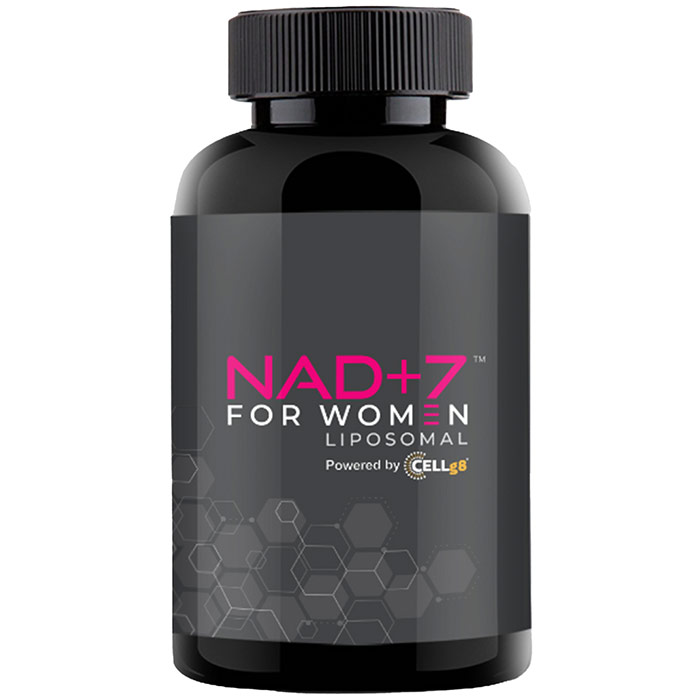 NAD7 for Women, Liposomal NAD+ Booster, 30 Veggie Capsules, NaturesTech Inc