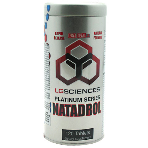 LG Sciences Natadrol, Natural Formula, 120 Caplets, LG Sciences