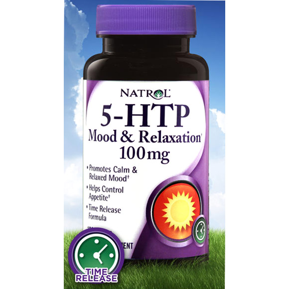 Natrol Natrol 5-HTP 100 mg, Mood & Relaxation, 12-Hour Time Release, 150 Tablets