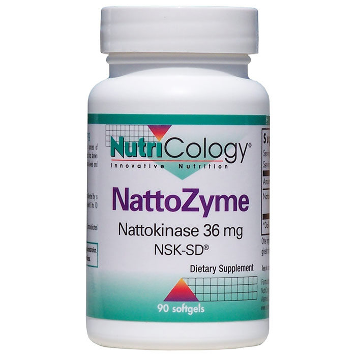 NutriCology/Allergy Research Group NattoZyme Nattokinase 36mg 300 caps from NutriCology