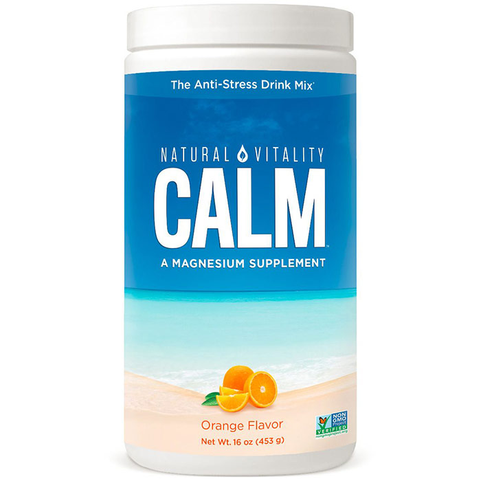 Peter Gillham's Natural Vitality Natural Calm, Orange Flavor 16 oz, Peter Gillham's Natural Vitality