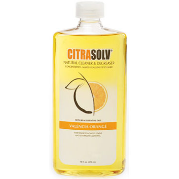 Citra Solv (Citrasolv) Natural Cleaner & Degreaser Concentrate, Valencia Orange, 32 oz, Citra Solv (Citrasolv)