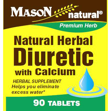 Mason Natural Natural Herbal Diuretic, 90 Tablets, Mason Natural
