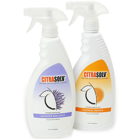 Citra Solv (Citrasolv) Natural Multi-Purpose Spray Cleaner, Valencia Orange, 22 oz, Citra Solv (Citrasolv)