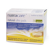 Natracare Natural Pads, Night Time, 10 Pads, Natracare