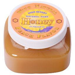 CC Pollen Company High Desert Natural Pure Honey with Natural Mango Flavor, 12 oz, CC Pollen Company