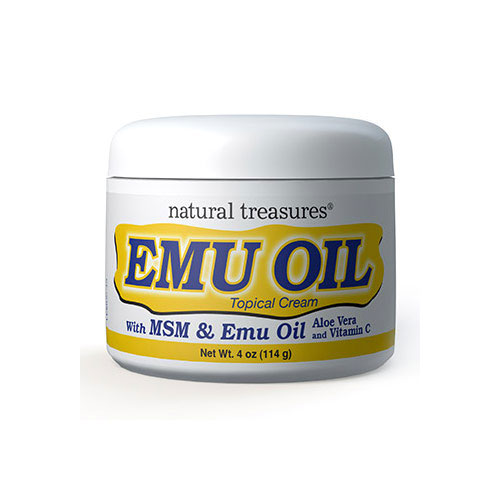 Natural Treasures Natural Treasures Emu Oil Cream 4 oz