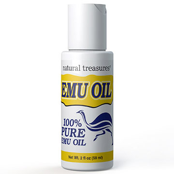 Natural Treasures Natural Treasures Emu Oil 100% Pure 2 oz