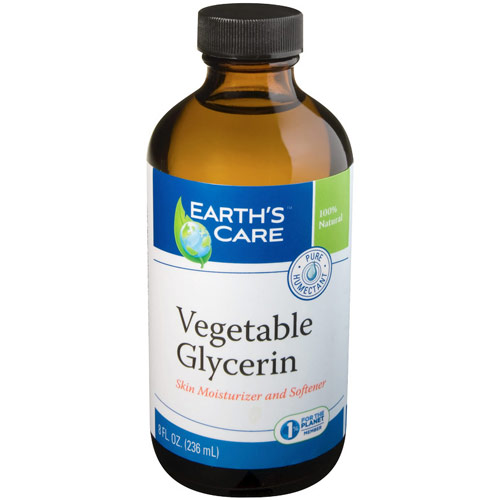 Earth's Care 100% Natural Vegetable Glycerin, 8 oz, Earth's Care