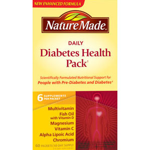 Nature Made Nature Made Diabetes Health Pack, 60 Packets
