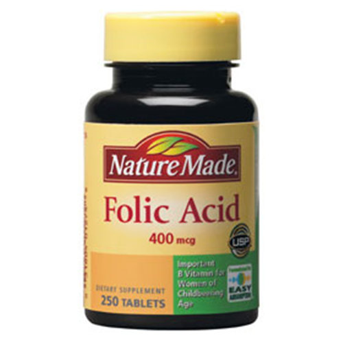 Nature Made Nature Made Folic Acid 400 mcg, 250 Tablets