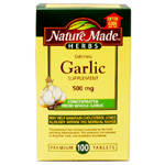 Nature Made Nature Made Odorless Garlic Concentrated 500mg 100 Tablets