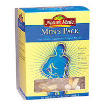 Nature Made Nature Made Men's Pack Daily Vitamins 30 Day Pack