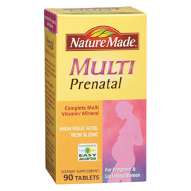 Nature Made Nature Made Multi Prenatal Multivitamins, 90 Tablets
