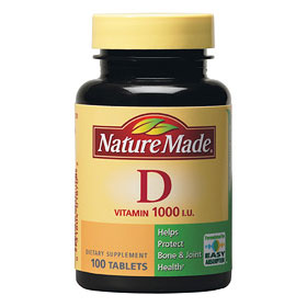 Nature Made Nature Made Vitamin D 1000 IU, 100 Tablets