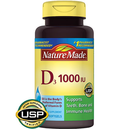 Nature Made Nature Made Vitamin D-3 1000 IU 560 Tablets