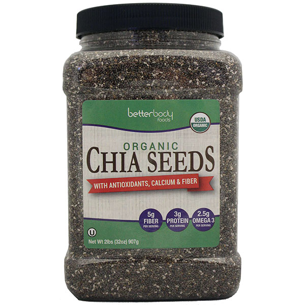 C&F Foods, Inc. Nature's Wild Grains Premium Black Chia Seed, 32 oz, C&F Foods Inc.