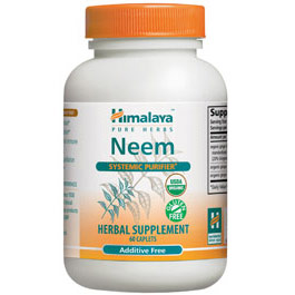 Himalaya Herbal Healthcare Neem, Systemic Purifier, 60 Caplets, Himalaya Herbal Healthcare