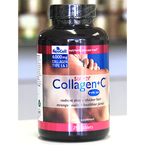 NeoCell NeoCell Super Collagen Plus C, Collagen I & III, 250 Tablets