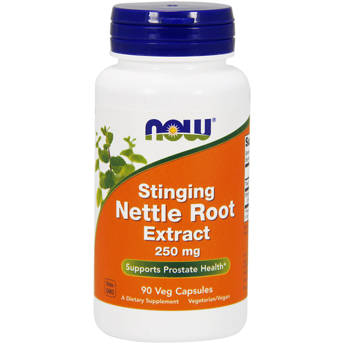NOW Foods Nettle Root Extract 250mg Vegetarian 90 Vcaps, NOW Foods