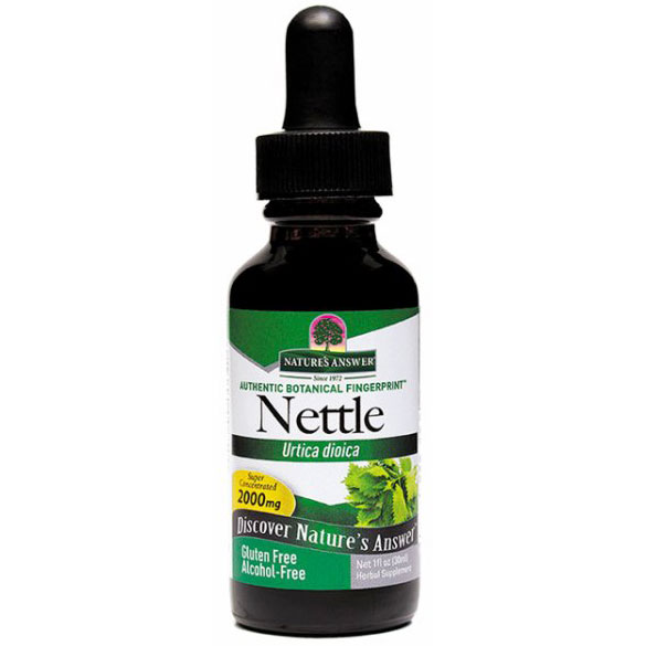 Nature's Answer Nettles (Nettle Leaf) Alcohol Free Extract Liquid 1 oz from Nature's Answer