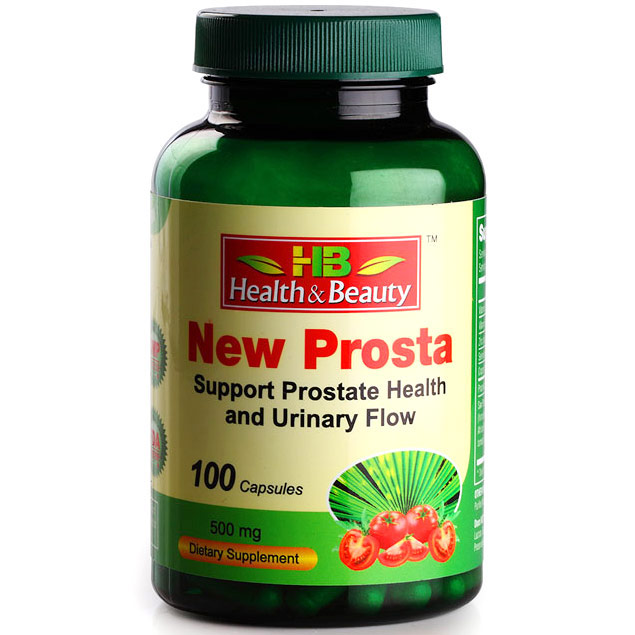 Health & Beauty Group Inc New Prosta, Advanced Prostate Support Formula, 60 Capsules, Health & Beauty Group Inc
