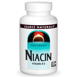 Source Naturals Niacin Vitamin B-3 100mg 100 tabs from Source Naturals