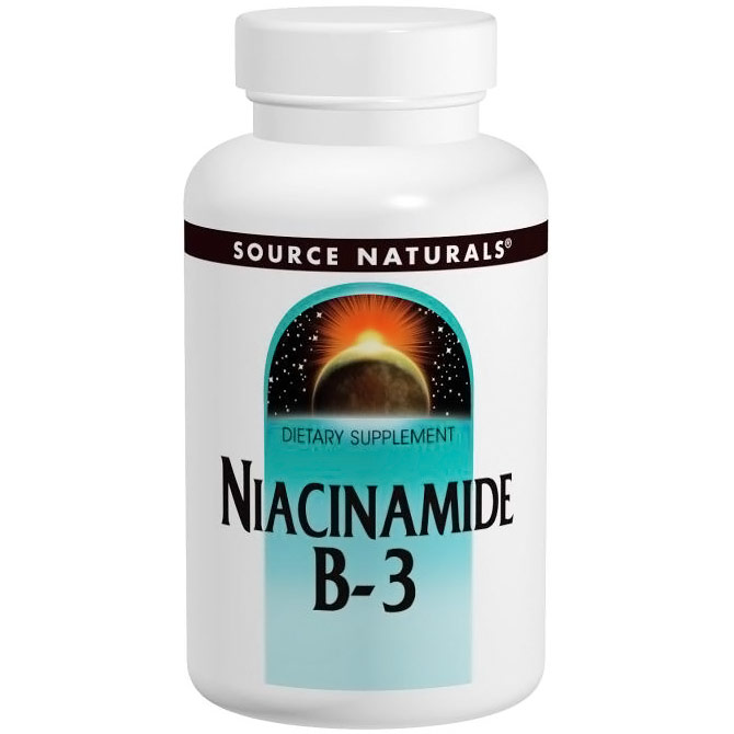 Source Naturals Niacinamide Vitamin B-3 1500mg 50 tabs from Source Naturals