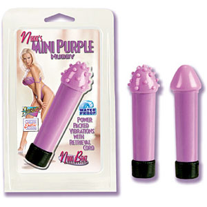 California Exotic Novelties Nikki's Mini Purple Smoothy 3.75 Inch, California Exotic Novelties