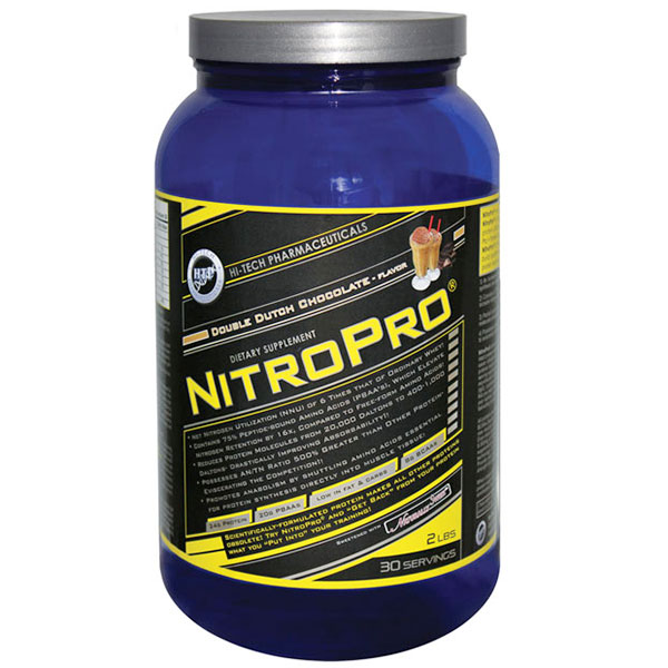 Hi-Tech Pharmaceuticals NitroPro Protein Powder, 2 lb, Hi-Tech Pharmaceuticals