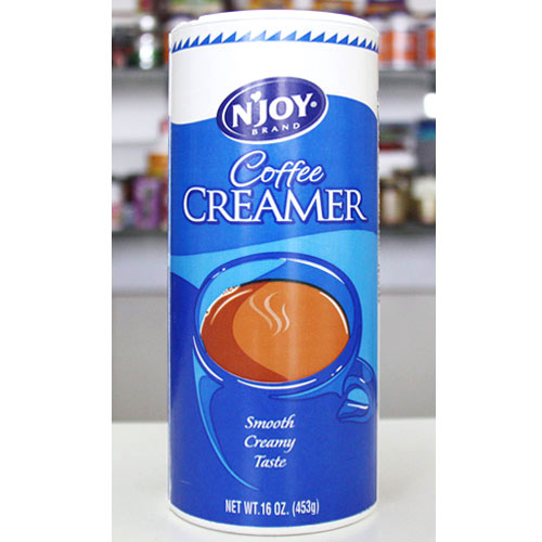 N'Joy Brand N'Joy Non-Dairy Powdered Coffee Creamer, 16 oz
