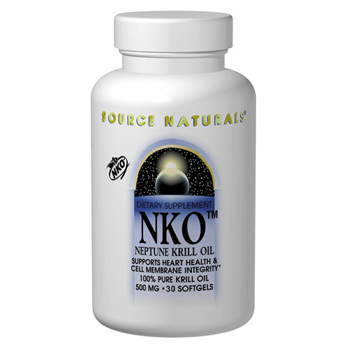 Source Naturals NKO Neptune Krill Oil 500mg, 60 Softgels, Source Naturals