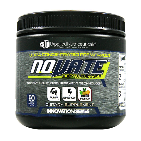 Applied Nutriceuticals N.O.Vate Pre-Workout, 90 Tablets, Applied Nutriceuticals