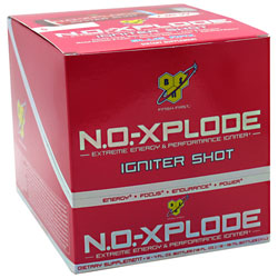 BSN N.O. XPLODE Igniter Shot, 3.7 oz x 12 Bottles, BSN
