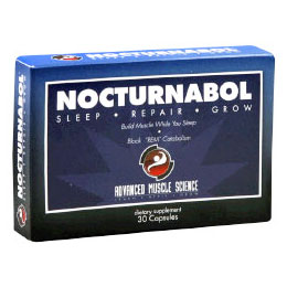 Advanced Muscle Science Nocturnabol, Night Time Muscle Building, 30 Capsules, Advanced Muscle Science