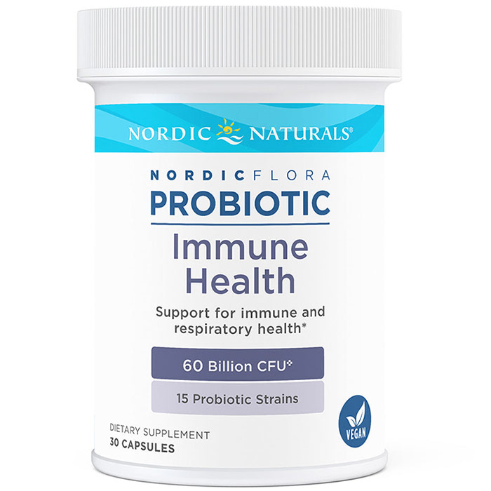 Nordic Flora Probiotic Immune Health, 30 Capsules, Nordic Naturals